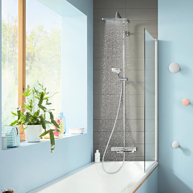 Новый уровень комфорта с душевыми системами Hansgrohe