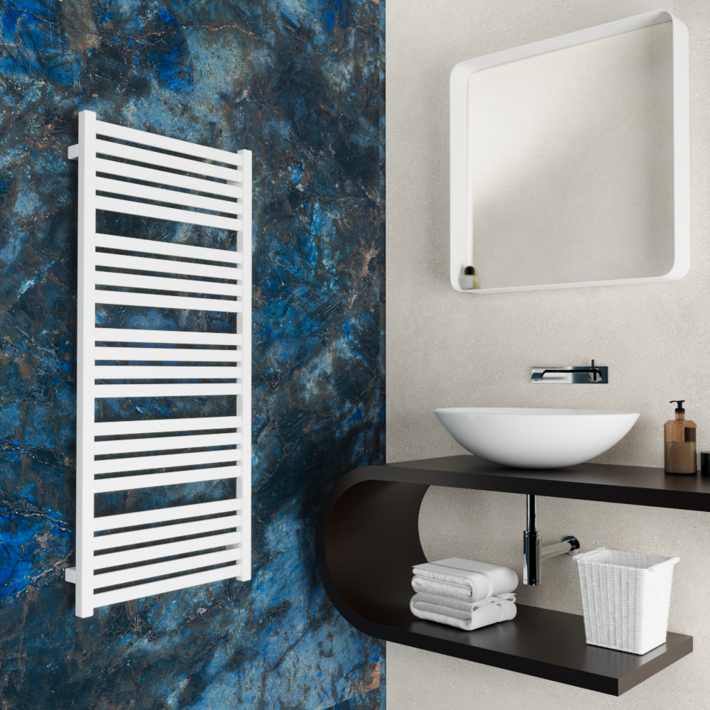 Сантехника, которая работает как фон, и сантехника, которая работает как акцент