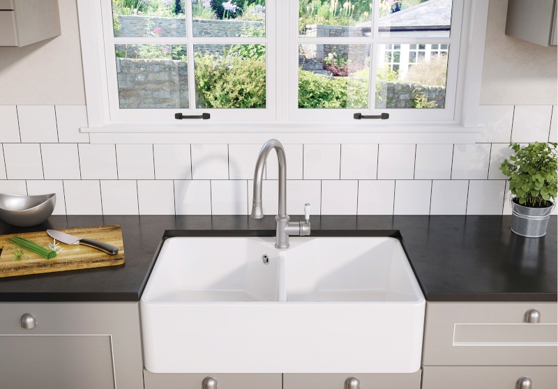 Классика в современном исполнении: Blanco Villae Farmhouse Single