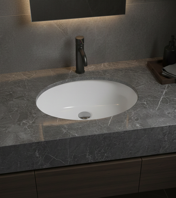 Lavoar dreptunghiular vs rotund