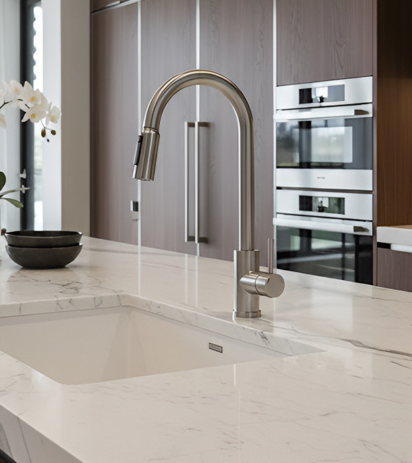 Baterii moderne pentru bucătărie Quadron — accent pe detalii