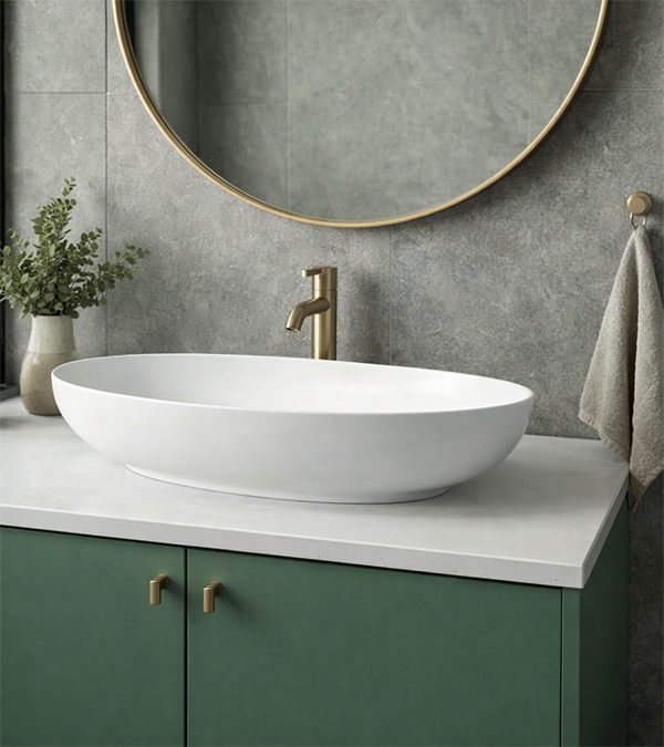 Lavoar pe blat Laufen Alessi One LCC — design iconic și inovație