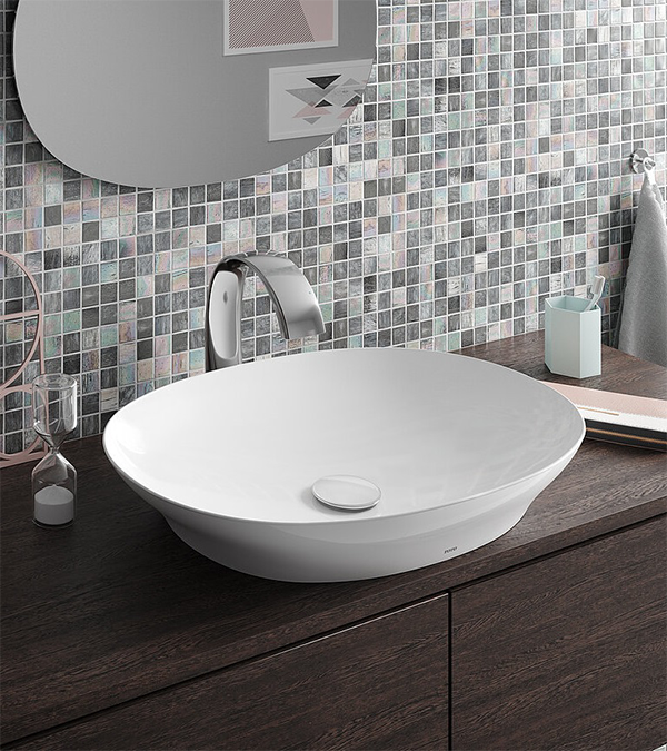 Lavoar aplicat TOTO Vessel — minimalism japonez și confort