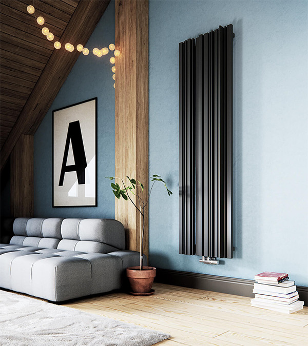 Terma SHERWOOD V — radiator decorativ cu caracter natural