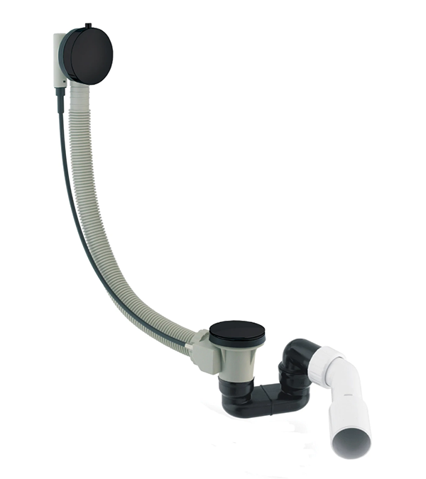 Слив-перелив для ванны CGS, черный матовый