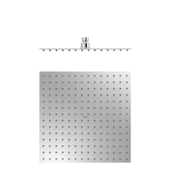 Верхний душ Tres 30х30 cм, хром