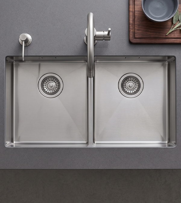 Chiuvetă pentru bucătărie BOX LUX 75 740x440mm, inox