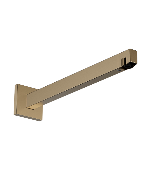 Brat de dus Hansgrohe E 39 cm, bronz periat
