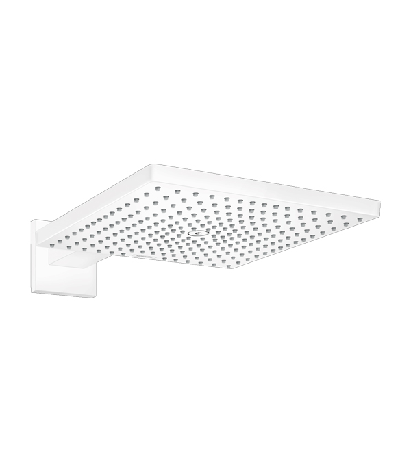 Cap de dus superior Hansgrohe Raindance E 30 cm, alb mat