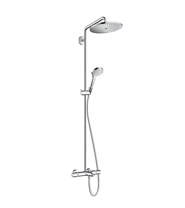 Sistema de duș cu termostat Hansgrohe Croma Select S Showerpipe 280 1jet