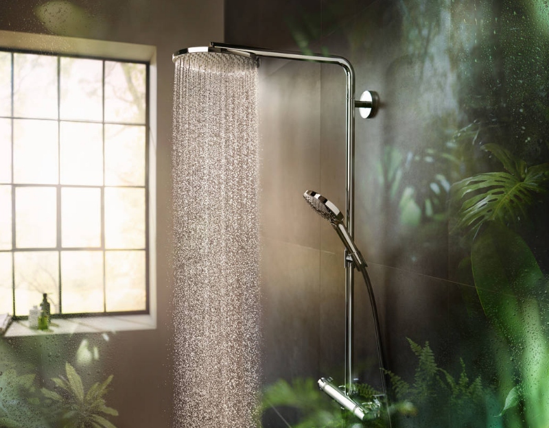 Sistem de duș Hansgrohe Raindance Select S Showerpipe 240 1jet
