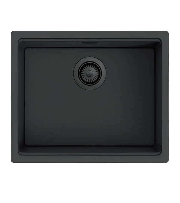 Кухонная мойка Rodi AMBAR 50, 500x400 мм, черный матовый