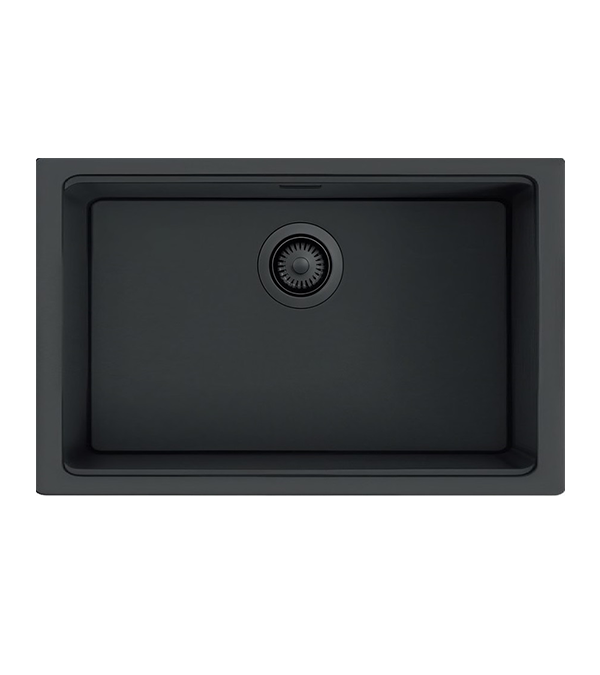 Кухонная мойка Rodi AMBAR 70, 700x400 мм, черный матовый