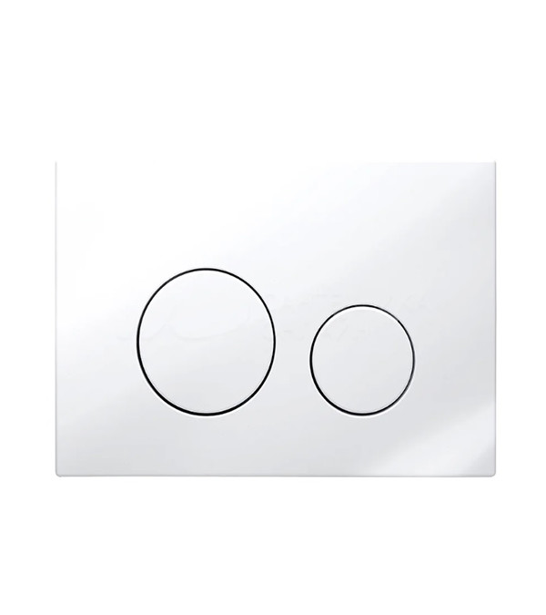 Clapeta de acționare KK-POL M11, 220x150 mm, albă lucioasă