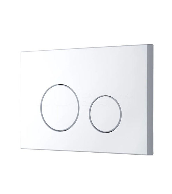 Clapeta de acționare KK-POL M11, 220x150 mm, albă lucioasă