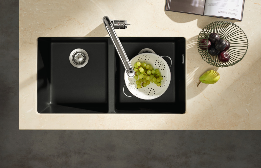 Мойка для кухни Hansgrohe S51 S510-U770, черный графит