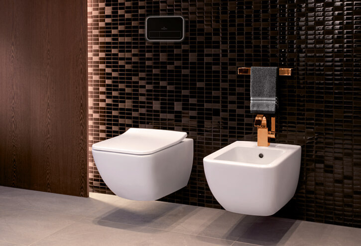 Подвесной унитаз Villeroy&Boch Venticello с крышкой Soft Close