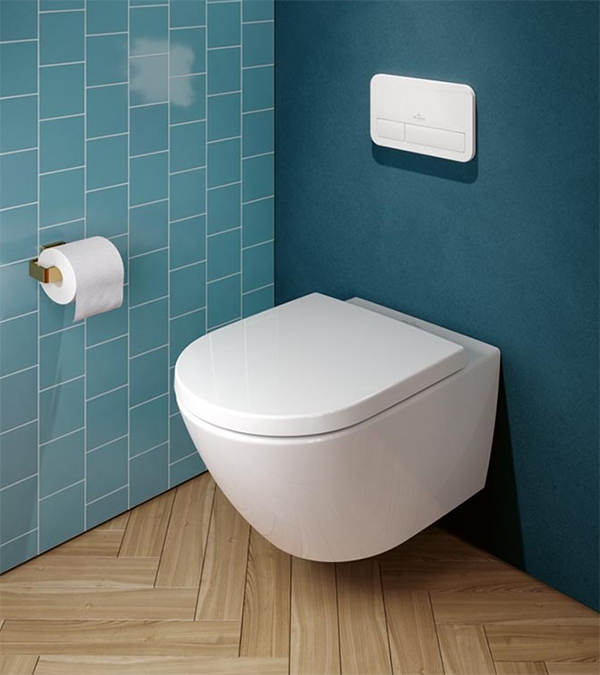 Vas WC suspendat Villeroy&Boch Subway 3.0 TwistFlush cu tehnologie DirectFlush, cu capac Soft Close