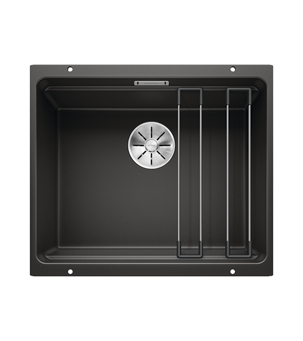 Кухонная мойка Blanco Etagon 500-U 500x400 мм, черный