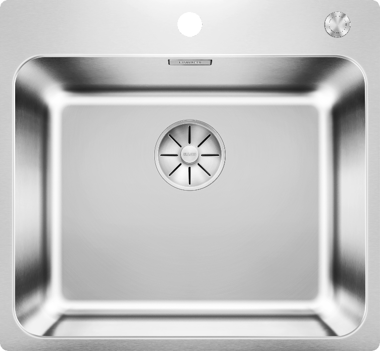 Кухонная мойка на столешницу Blanco Solis 500-IF/A 540x500 мм, нержавеющая сталь