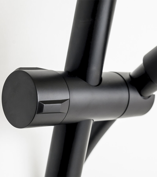 Душевая система скрытого монтажа PANAM EVO, черный матовый