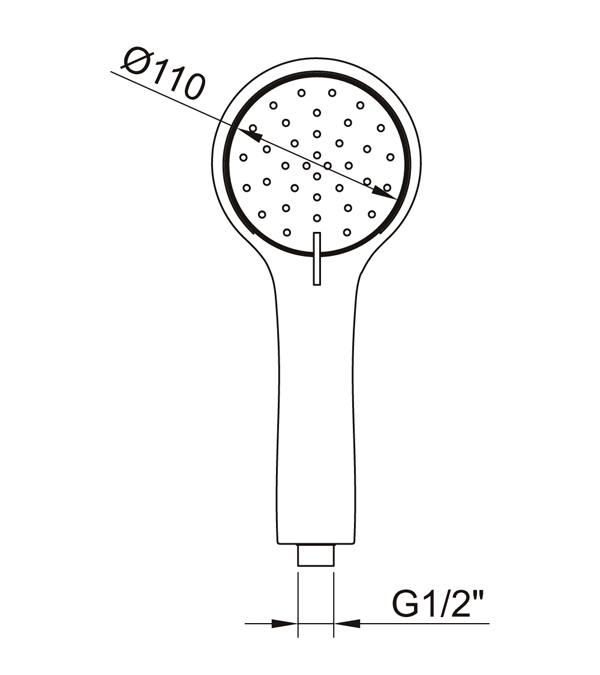 Para de dus Clever Up!, negru mat