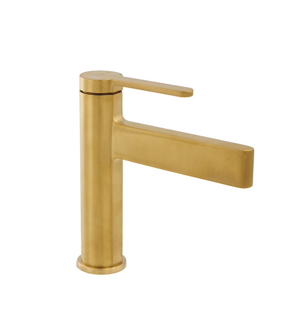Baterie pentru lavoar Clever Velvet II, aur periat