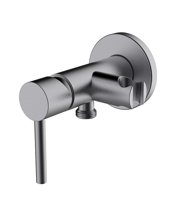 Гигиенический душ скрытого монтажа Clever Shattaf Toubkal, графит