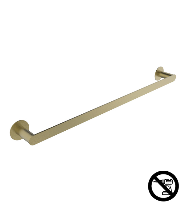Suport pentru prosoape Clever NOAH 55 cm, aur periat
