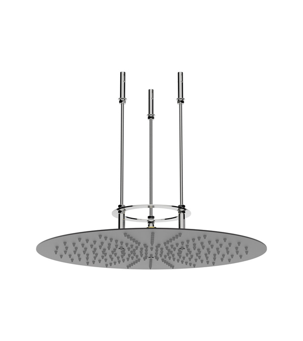 Cap de dus superior Clever 400x400 mm, grafit