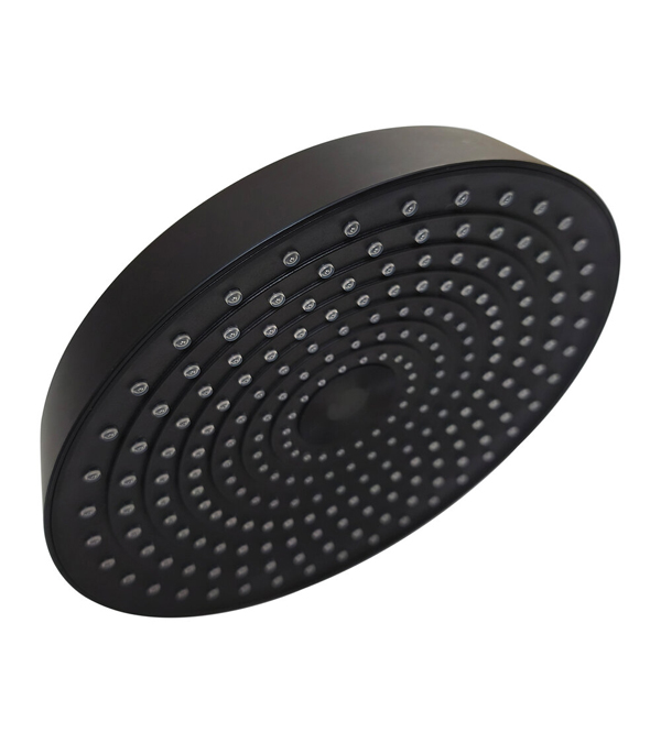 Cap de dus Clever Ø300 mm, negru mat