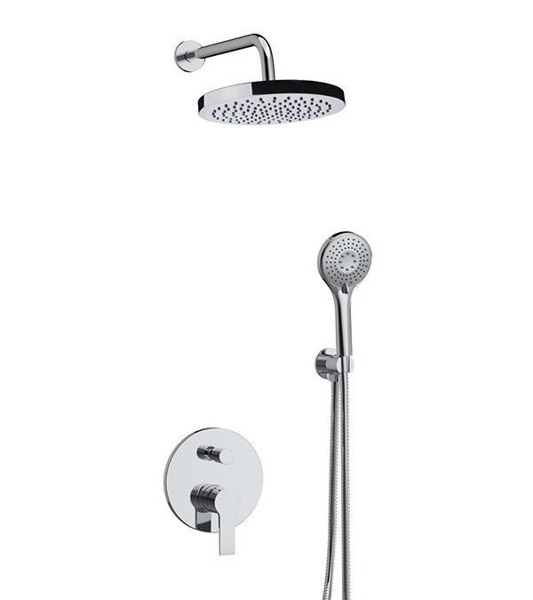 Set de duș Clever GO2, crom
