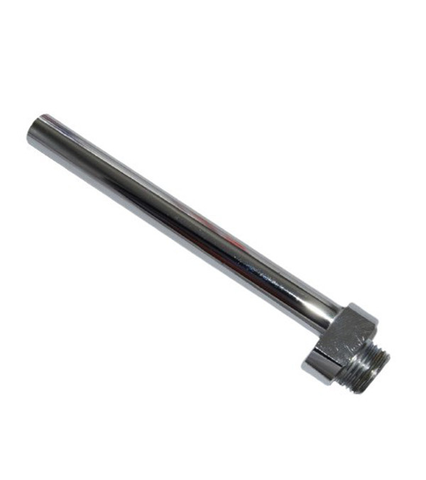 Эксцентриковая соединительная трубка Cu Ø15 x 1/2", 7,5 мм, 1 шт, хром