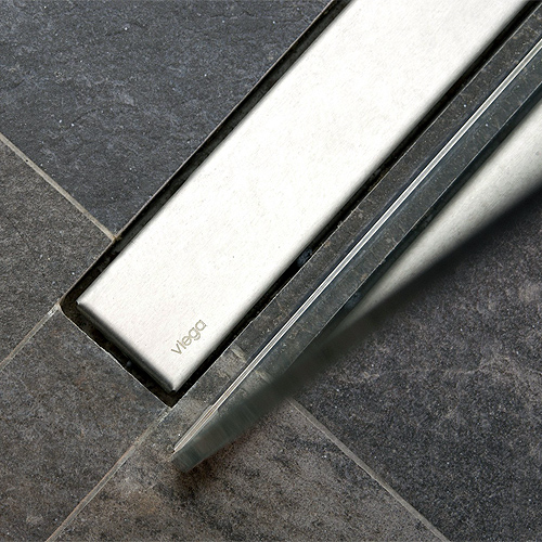 Rigola de duș Viega Advantix cu grila inox 750 mm 