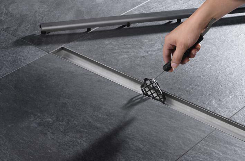 Trap pentru duș Viega Advantix 900 мм cu rigola din oțel inoxidabil