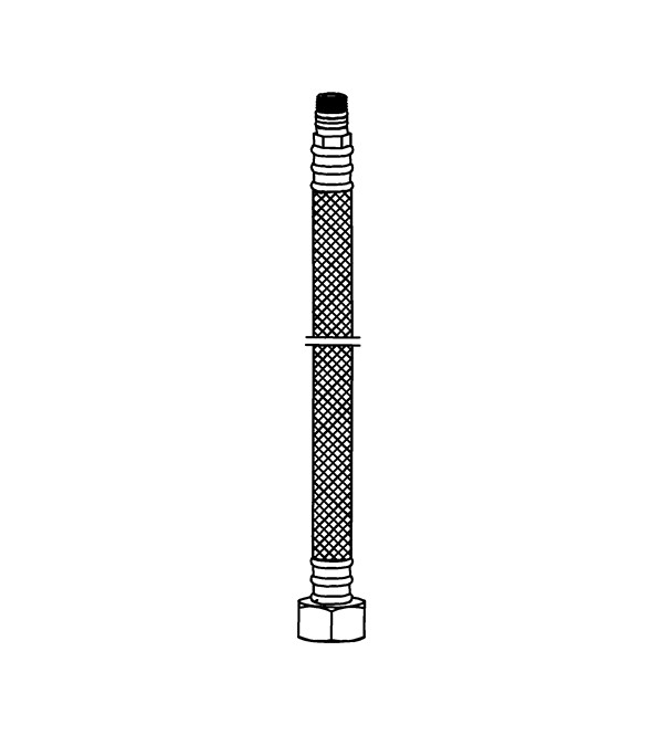 Racord flexibil pentru baterie Clever M10 × 420 mm × 3/8" DN6