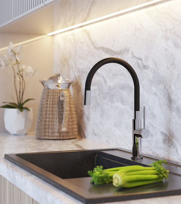 Смеситель Lavre FLEX 5000, хром