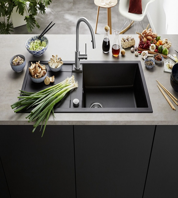 Кухонная мойка Blanco Metra XL 6 S, 1000x500 мм, черный