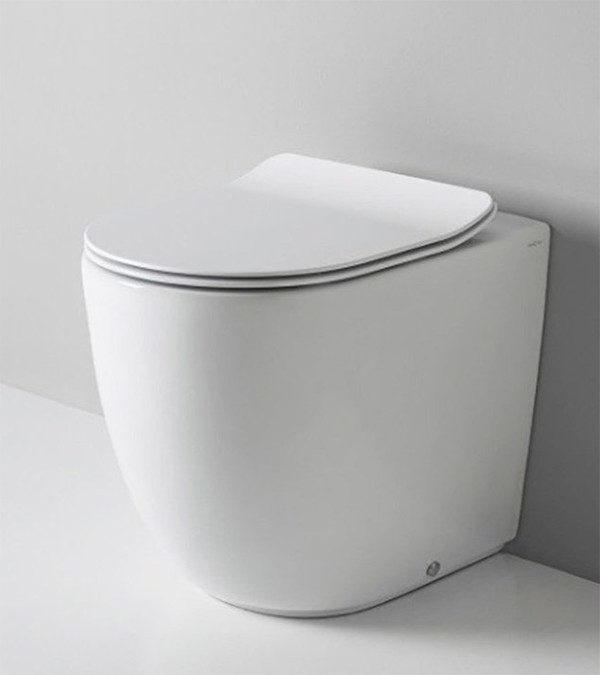 Vas WC cu montare pe podea Artceram FILE 2.0 cu capac Soft Close