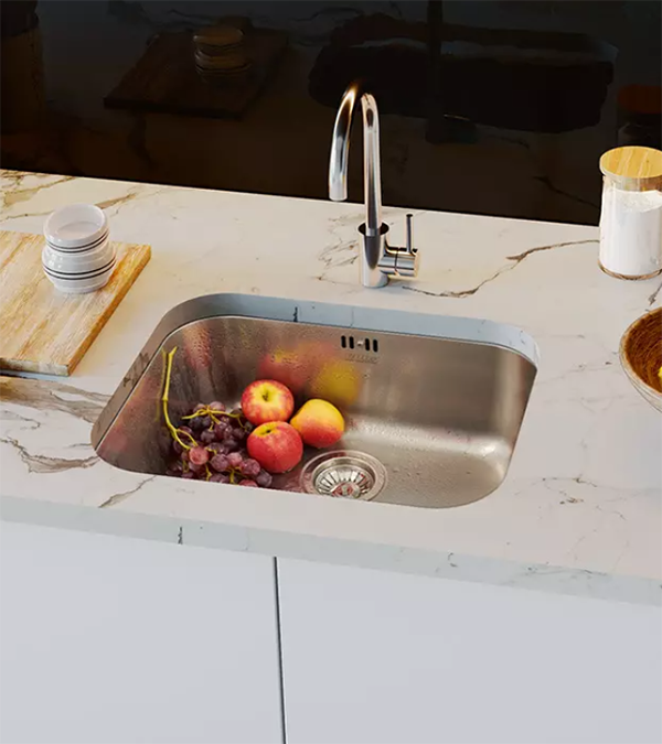 Кухонная мойка RODI BELEM 500x400 мм, нержавейка