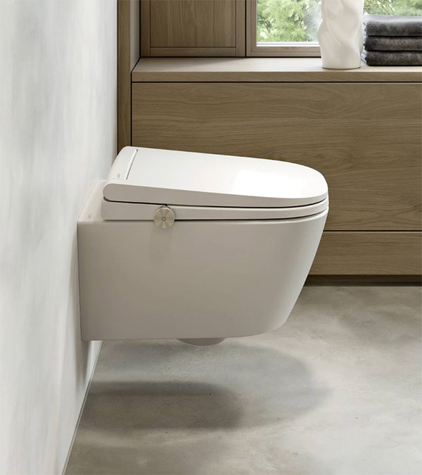 Vas WC-bideu suspendat LAUFEN CLEANET MEDA cu capac