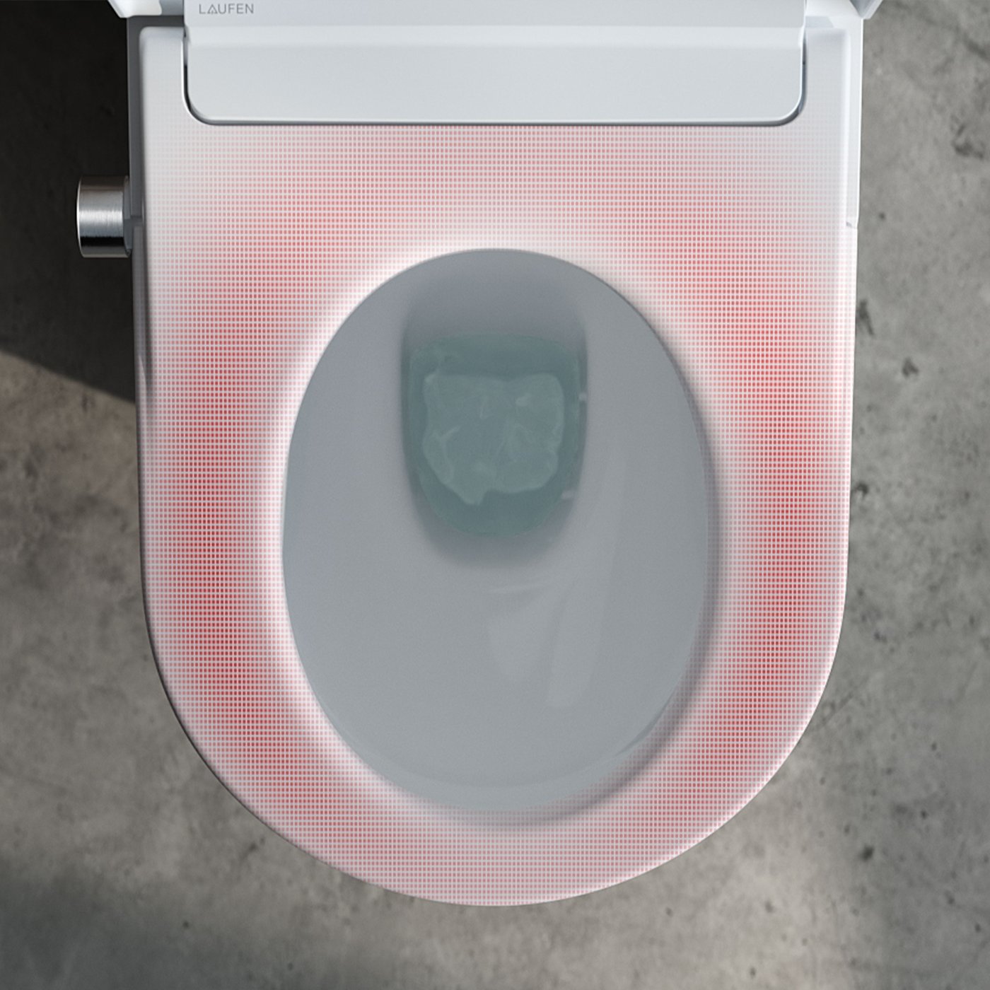 Vas WC-bideu suspendat LAUFEN CLEANET MEDA cu capac