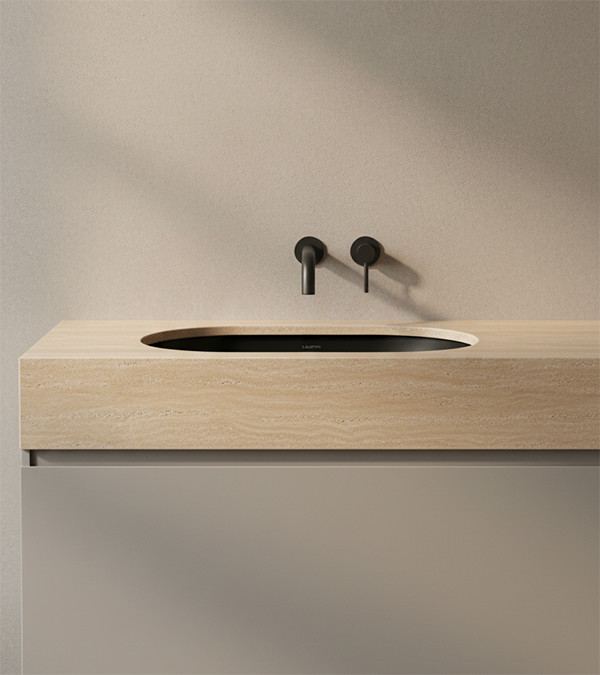 Раковина под столешницу Laufen SAVOY, 51×31cм, черный матовый