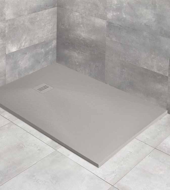 Cădita de duș slim Radaway Kyntos F 120x90x3cm, marmura, cemento
