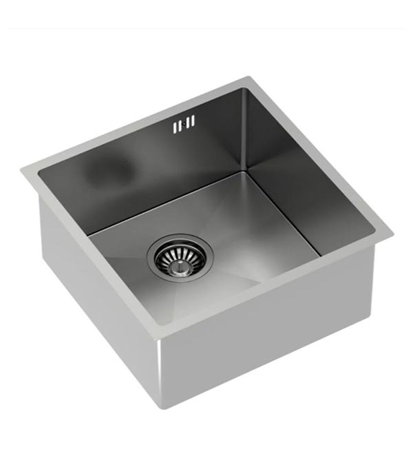 Кухонная мойка Quadron ANTHONY 50 SteelQ, матовая сталь