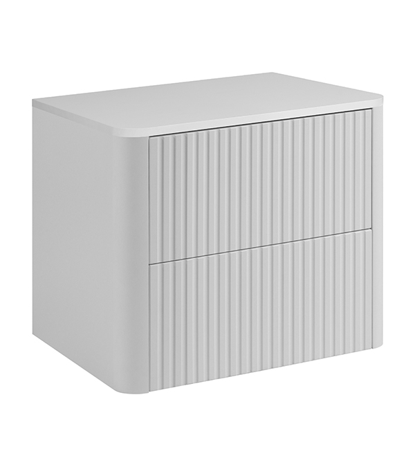 Blat pentru dulap Rodan LINEA 60×48,5 cm, alb mat