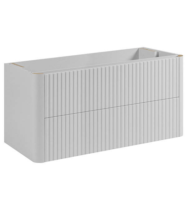 Dulap suspendat pentru baie Rodan LINEA 1003×437 mm, alb mat