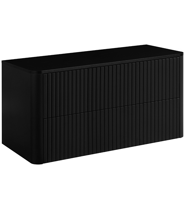 Blat pentru dulap Rodan LINEA 100,8×44,2 cm, negru mat