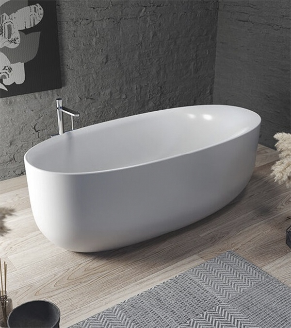 Отдельностоящая ванна Kolpa Soft FS 180x80 см