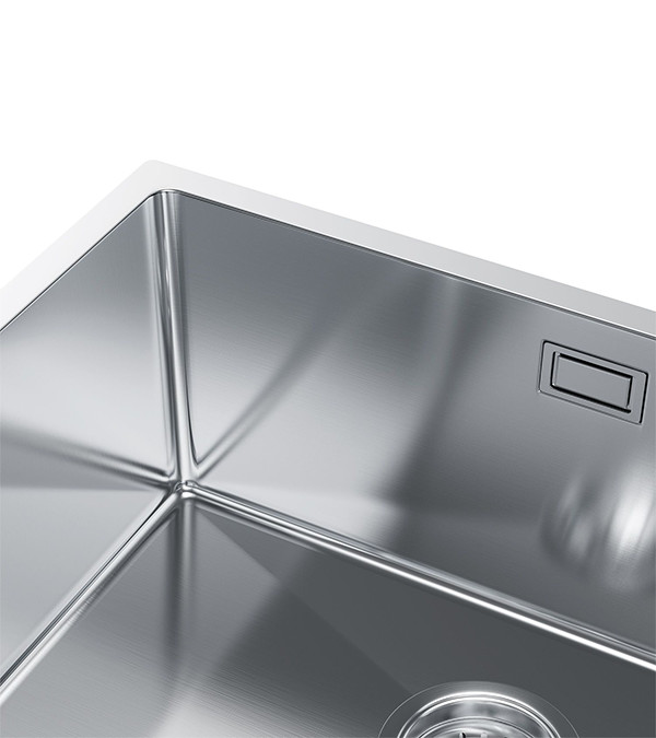 Кухонная нержавеющая мойка STEELON 541100, 500x400x210 мм